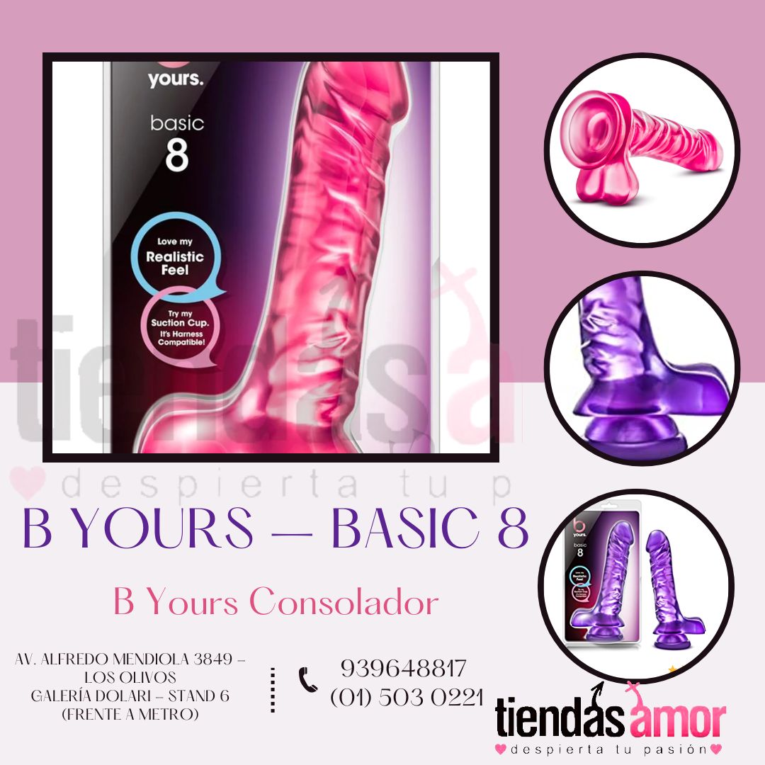 B Yours Basic 8 Consolador con Bolas